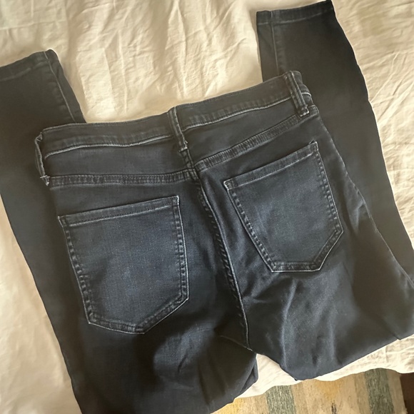 Banana Republic High Rise Denim Legging - Dark Wash Sz 27 Short - Picture 4 of 5